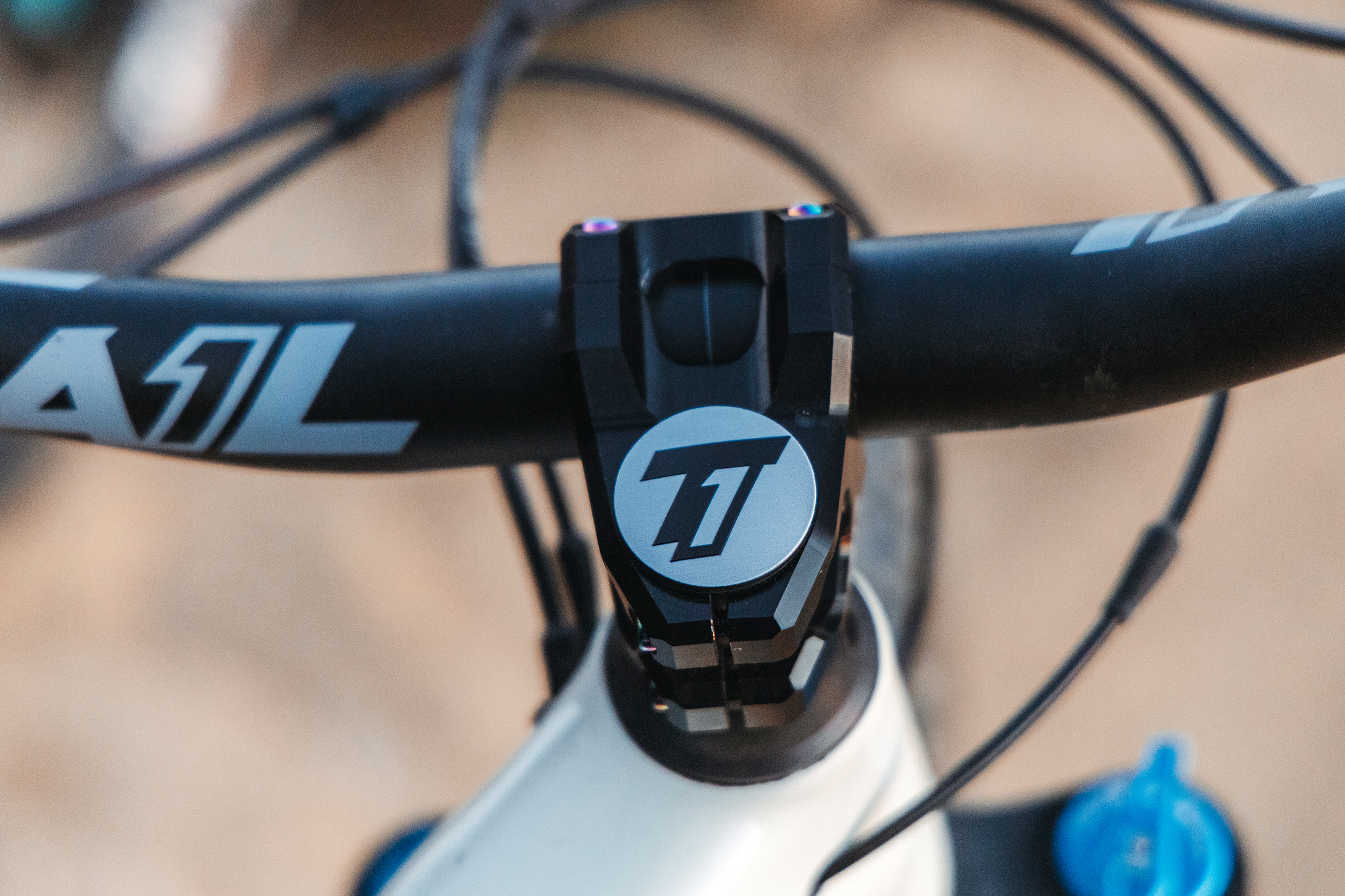 Reverse Components Tige de Selle Nico Vink Serie Noir/Cuivre, 30.9 x 350 mm | Maciag Offroad