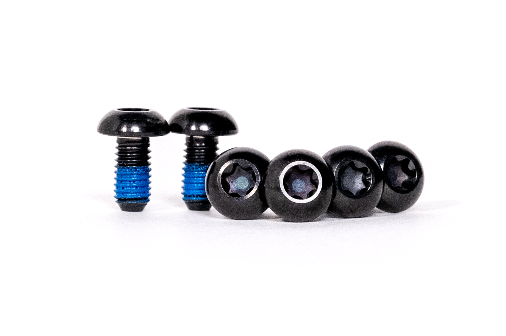 Blue Bolts Rotor The Titanium Rotor Bolts Upgrade Kit -12 Bolts – Trail One Components