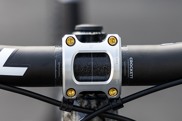 The Titanium Stem Bolts Upgrade Kit Trail One Components