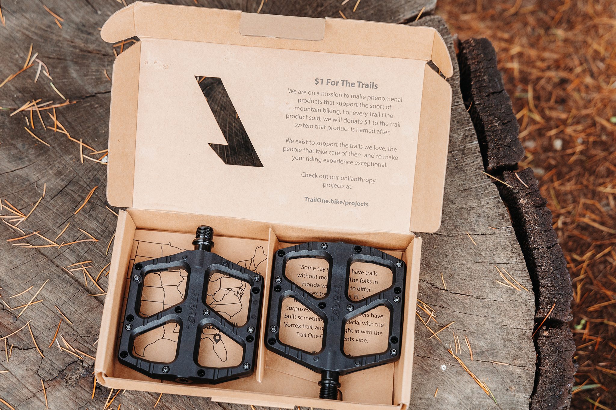 Trail One Components Vortex Pedals