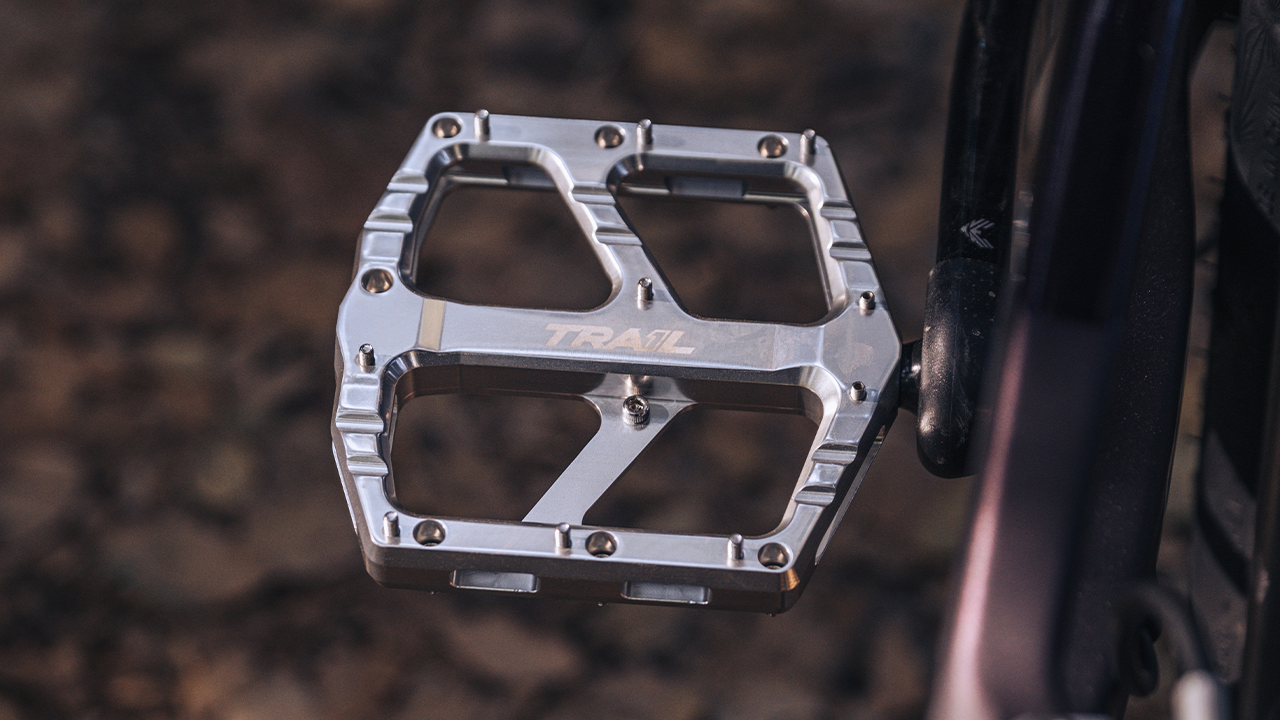 silver pedal The Sage Alloy Pedal